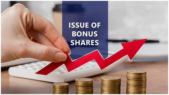 Issue of Bonus Shares