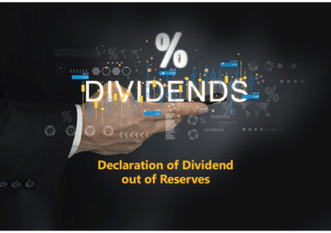 Declaration of Dividend Out of Reserves